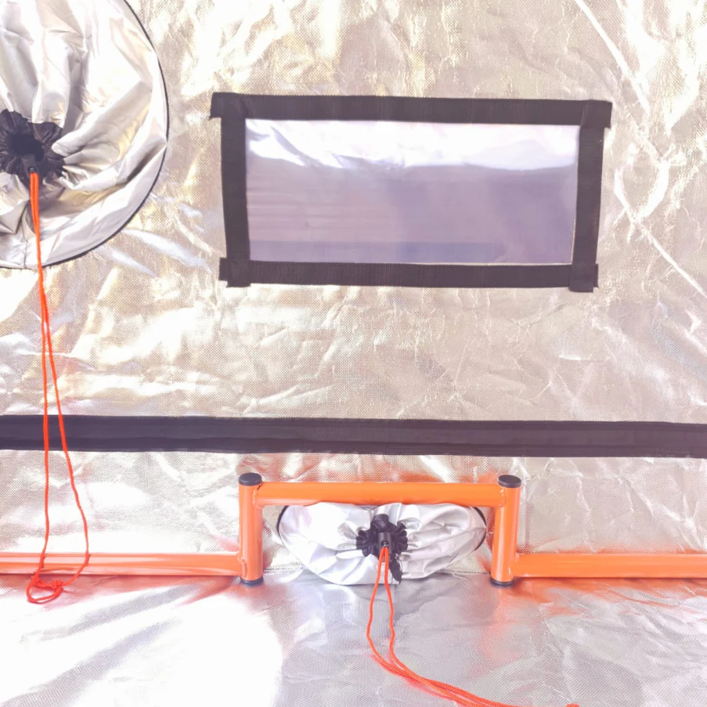 Quick-Qube QQ1224L - 1.2m x 2.4m x 2.2m - Grow Tent - Image 4